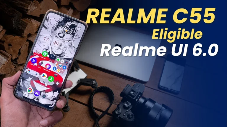 Realme C55 Realme UI 6.0 Update