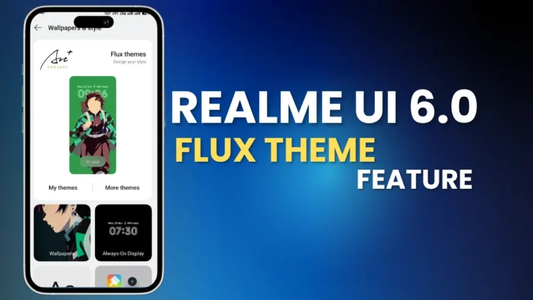 Realme Flux theme
