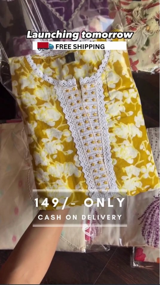 Women's Floral Chikankari Kurta Set - Image 6