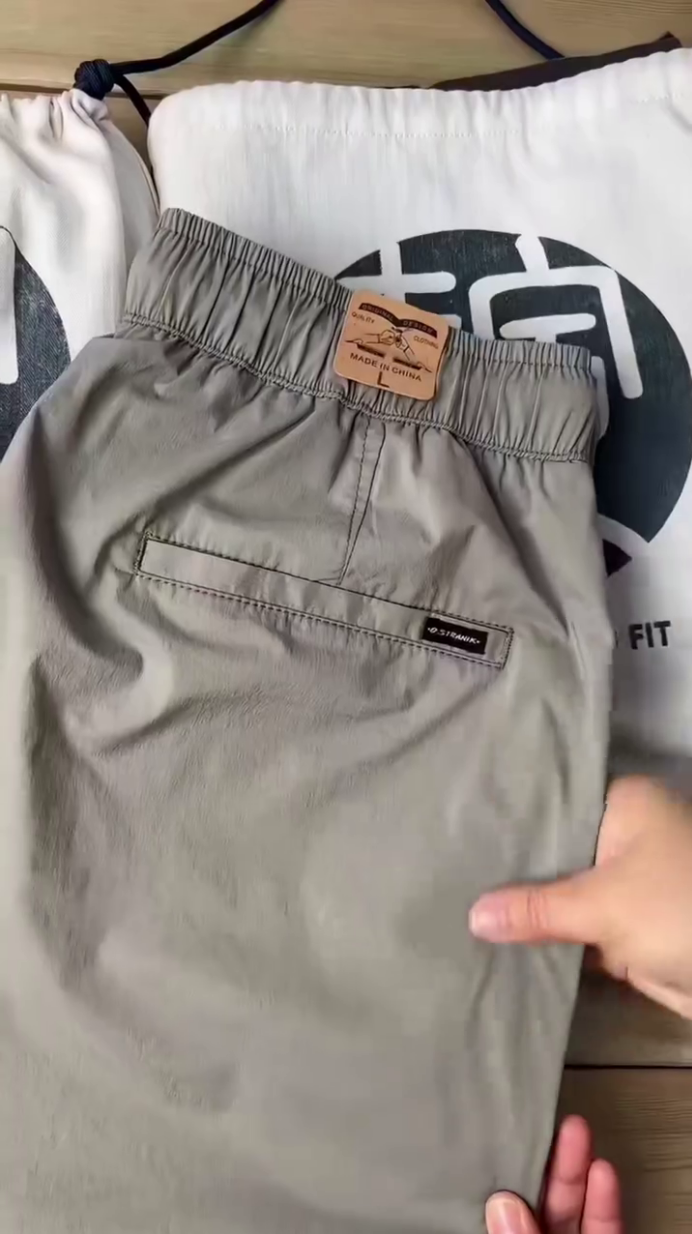 Men Relaxed Fit Jogger Pants with Insert Pockets - Image 6